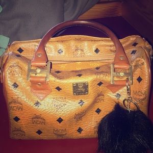 Cute authentic MCM satchel